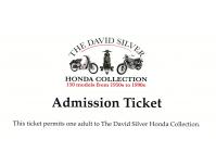 Image of  The David Silver Honda Collection - Entrance ticket (Senior)